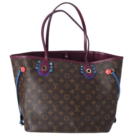 Louis Vuitton Flamingo Neverfull MM Monogram Tote Bag M41664 Magenta - Picture 3 of 10